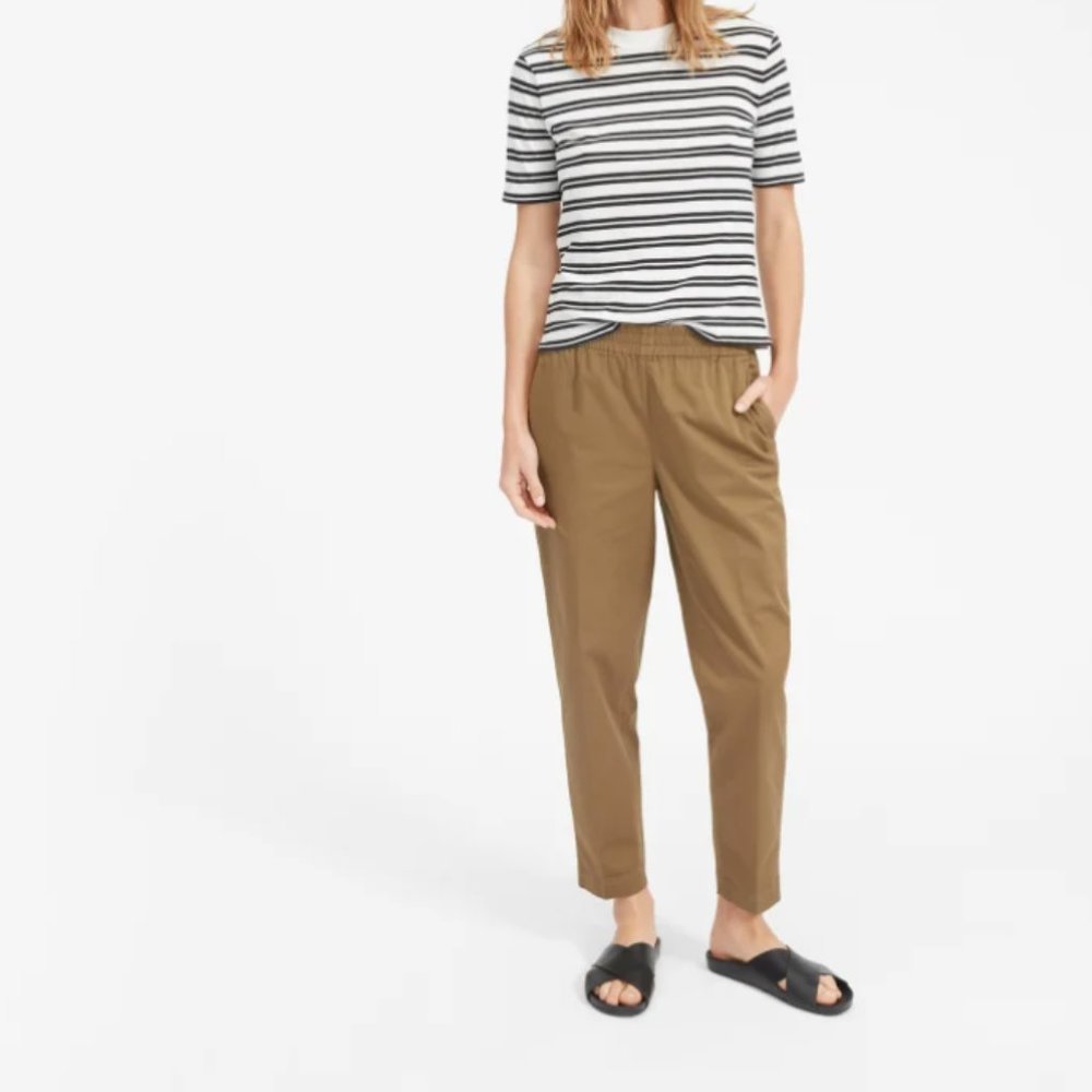 Everlane Easy Chino in Ochre  - Size 4